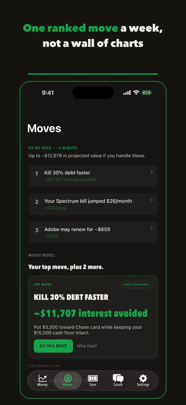 Moves: your top money moves ranked